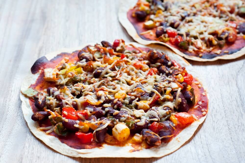 Mexicaanse tortilla pizza online diëtist