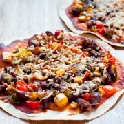 Mexicaanse tortilla pizza