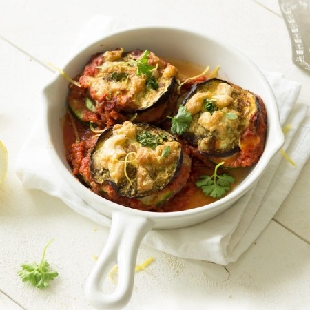 parmigiana van aubergine, courgette en citroen online diëtist