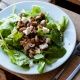 Veldslasalade met feta en gebakken champignons online diëtist