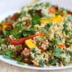 salade van parelcouscous met aubergine en paprika