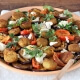 Salade met aubergine en falafel online diëtist