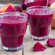 Smoothie van rood fruit, appel en gember online diëtist